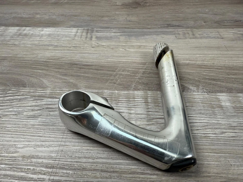 Bicicleta de carretera vintage Kalloy 1” potencia pluma 100 mm 25,4 22,2 años 90 Foto 2 de 4