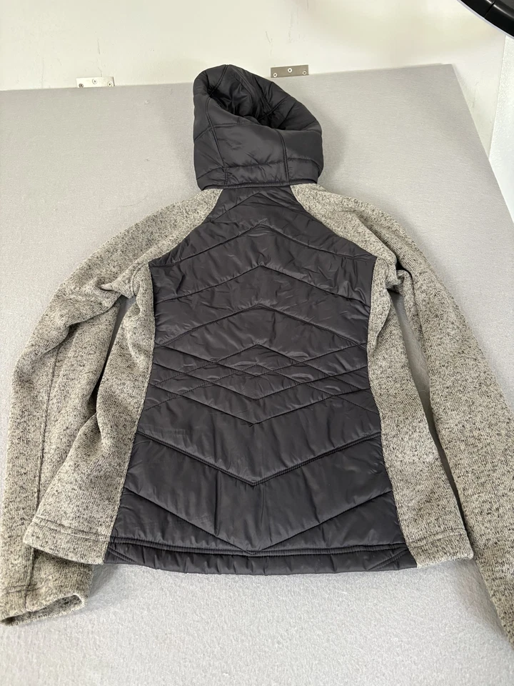 Alpine Design Jacket Womens XS Hooded Full Zip Knit Fleece Hybrid Coat - Image 4 of 4