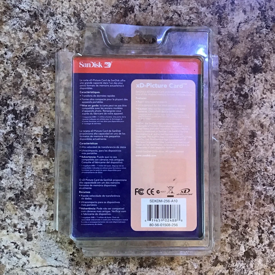 Olympus xD Picture Card M 256MB Camera Memory Card (Fits Fujifilm)  - Image 3 of 3