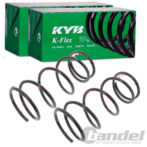 2X KYB K-FLEX Fahrwerksfedern Vorne Passend FÜR Mitsubishi Space Links+Rechts-image