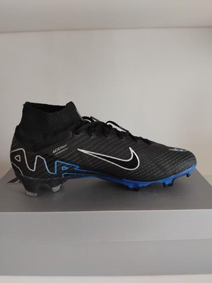 Nike Zoom Superfly 9 Elite FG  Schwarz - Blau    DJ 4977  040     Gr. 41