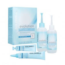 GOLDWELL EVOLUTION 1 – perm kit for natural hair 60ml+100ml+20ML +30ML AD