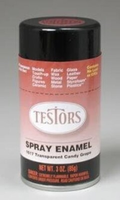 Testors Model Paint #1617 Candy Grape Enamel Spray 3 Ounces Free Shipping