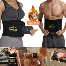 Men Gym Neoprene Vest Sauna Ultra Sweat Exercise Body Shaper Yoga Slimming Belt