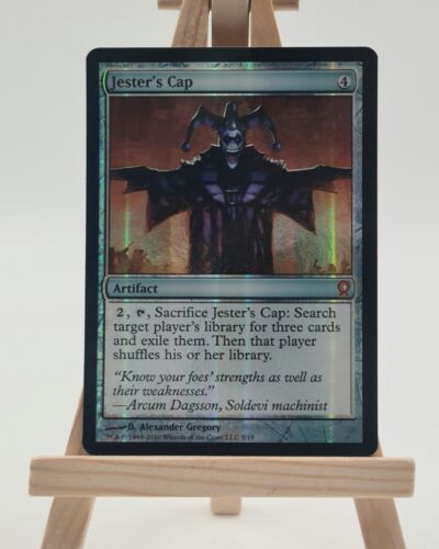 Jester's Cap From the Vault: Relics Magic carta MTG inglese (cappello da pazzo) 5/15 - Foto 1 di 2