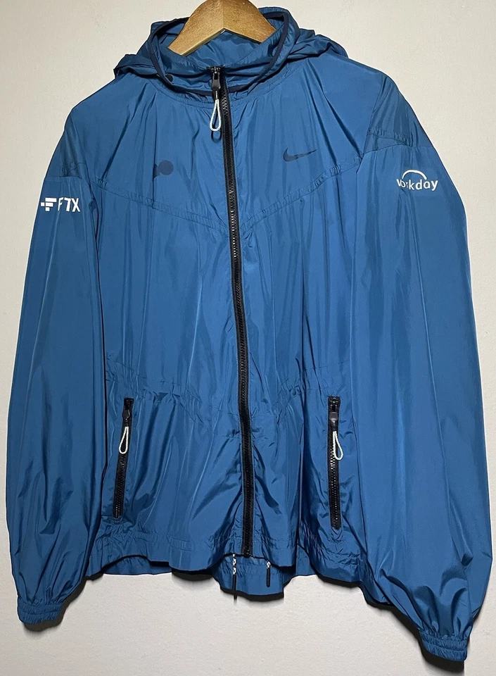 Nike Naomi Osaka Sponsor Custom Athlete Packable Jacket Unisex RARE CUSTM - Image 2 of 4