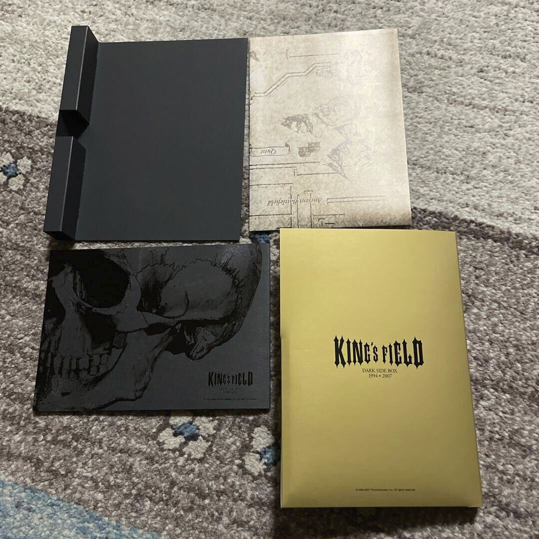 KING'S FIELD PS2 DARK SIDE Boxed FROM SOFTWARE 20th KING'S FIELD PS2 DARK SIDE Boxed FROM SOFTWARE 20th