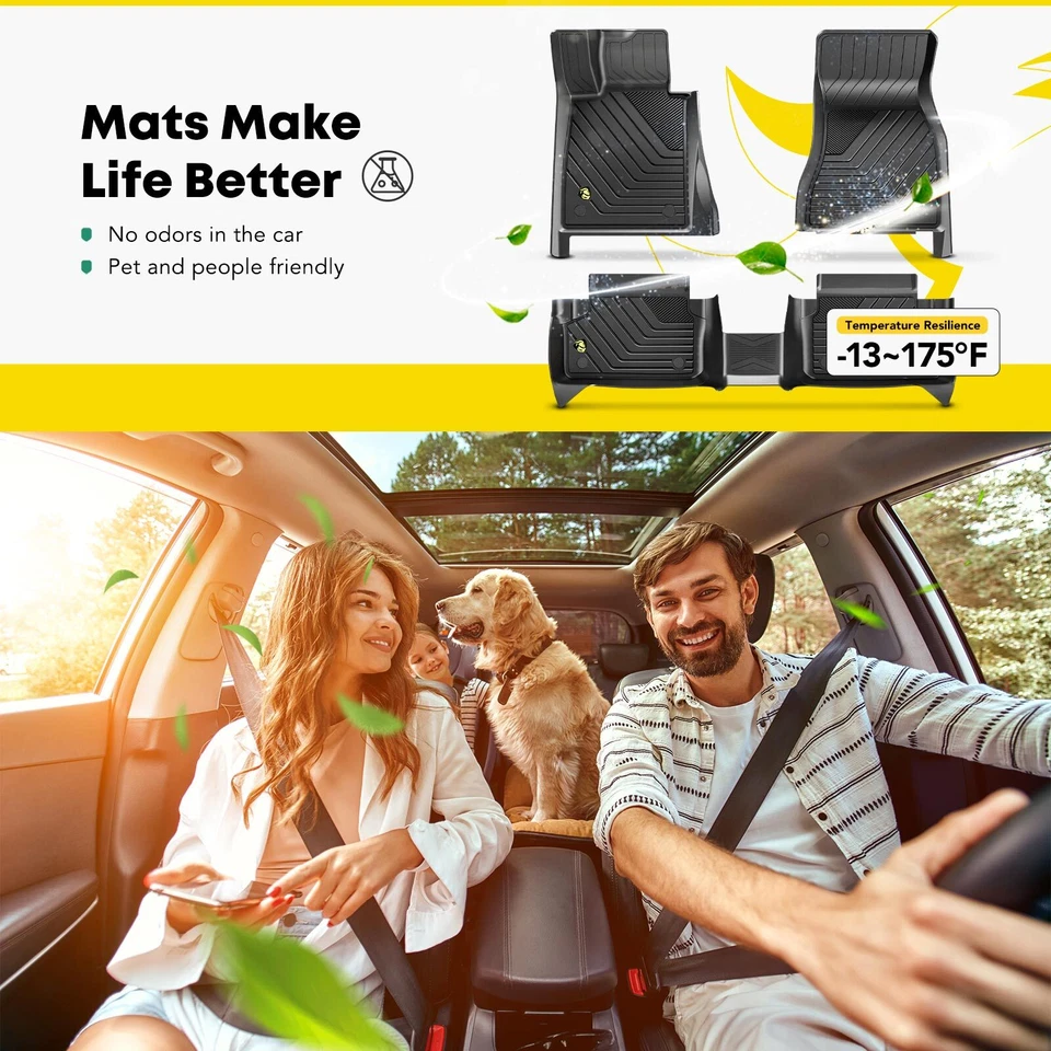 3x Filas Alfombrillas Negras Forros para BMW F10 520i 528i xDrive 535i Delantero y Trasero Foto 3 de 4