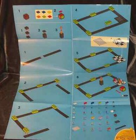 LEGO 3844 Creationary Parts Lot: Poster, Instruction, 96 game cards Replacements