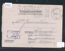 K3626) Kriegsgefangenenpost Brf 1941 Stalag X B Sandbostel - Belgien, Feldp.-K2