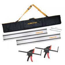 110 In. Track Saw Guide Rail Kit for Makita or Festool, 2X55 Guide Rails