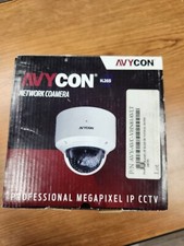 Avycon AVC-VHN81AVLT 4K Network IR Weatherproof Vandal Dome Camera, 3.3-12mm Len