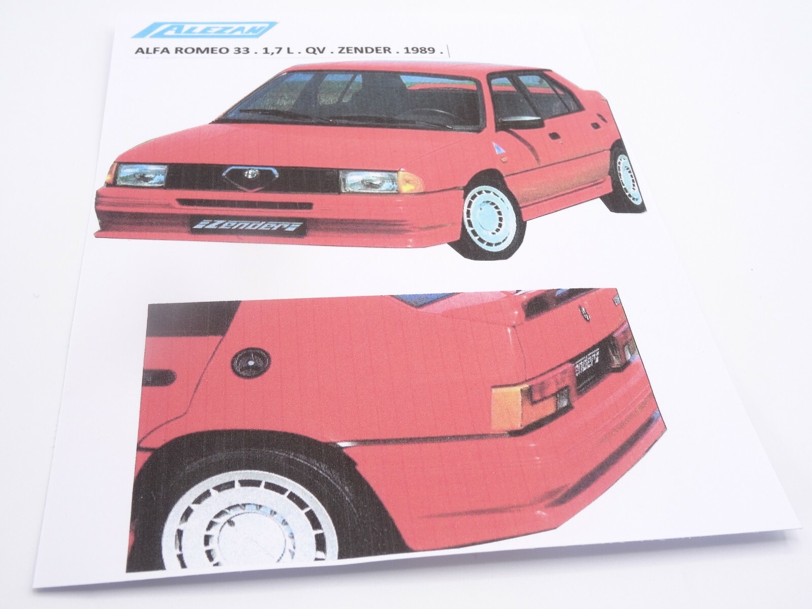 アルファロメオ 145 COUPE ALEZAN 1995 1/43