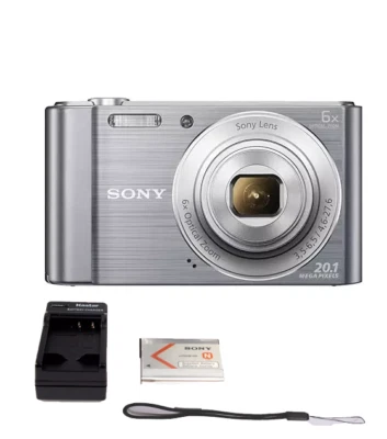 Sony Cyber-shot DSC-W810 6x Optical Zoom 20.1MP Compact Digital
