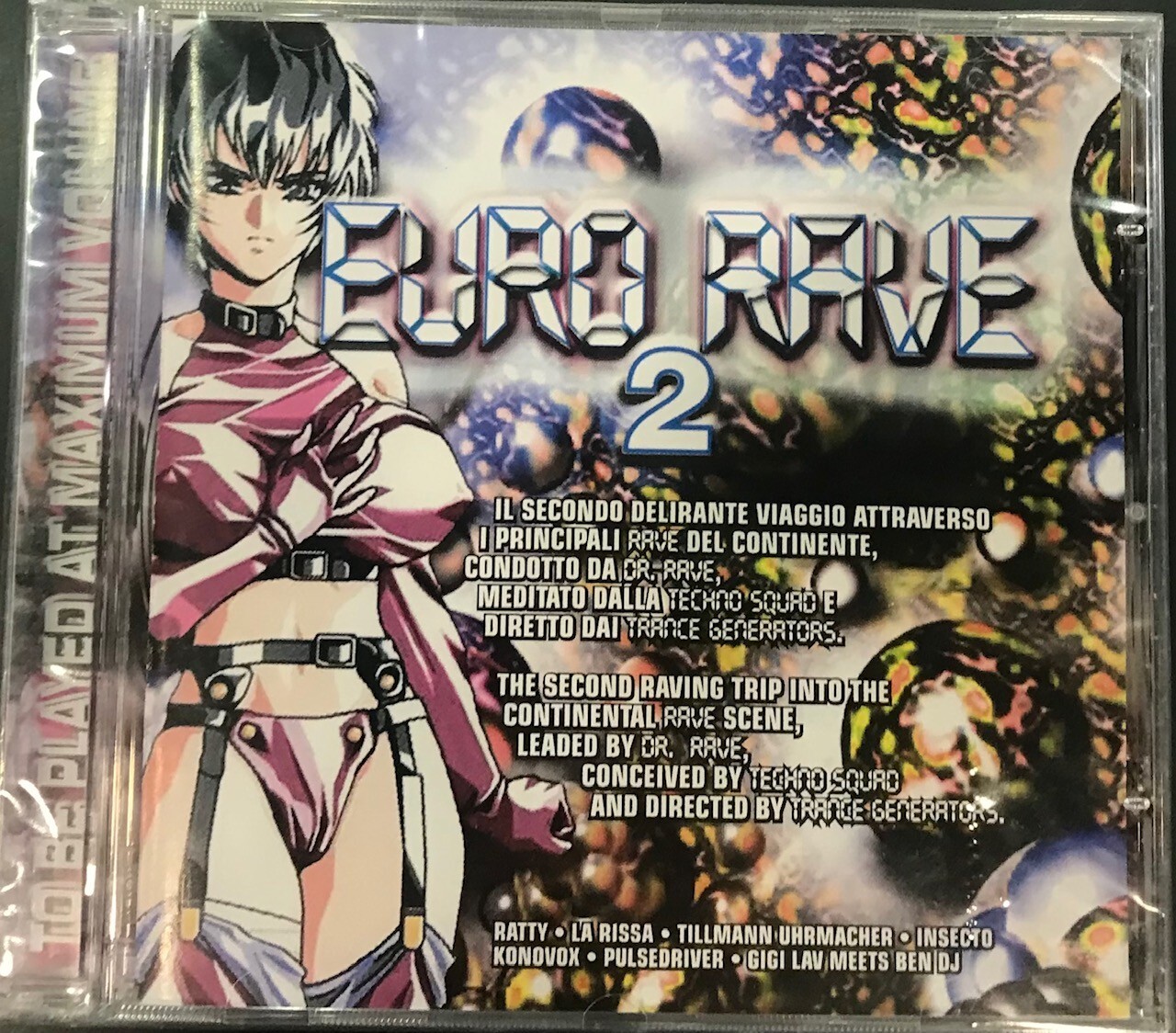 "Euro Rave Compilation Vol.2" CD 2000 Techno Progressive Trance