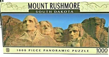 Mount Rushmore Panoramic 1000-Piece Jigsaw Puzzle Brand New Free Shipping.