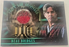 2003 MGM The Outer Limits LBeau Bridges Costom Card #CC3 as Dr Simon Kress Scifi