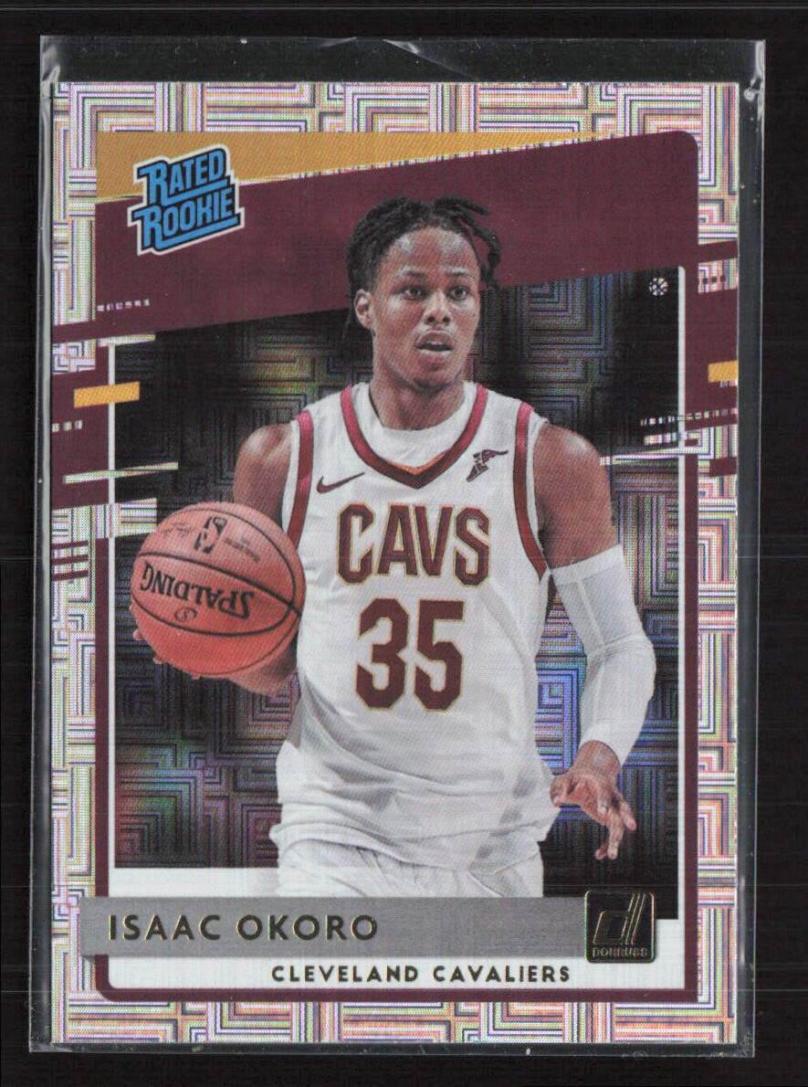 2020-21 Donruss #203 Isaac Okoro Choice Cleveland Cavaliers (V)