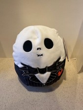 NEW Squishmallow Nightmare Before Christmas Jack Skellington 8" Plush Stuff Toy
