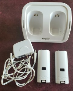 Energizer 2x Power Play Charging Station Wii No Batteries See Pics Ebay