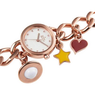 vivienne westwood ブレスwatch Vivienne Westwood Watch Bracelet Clover Heart Star Orb Charm