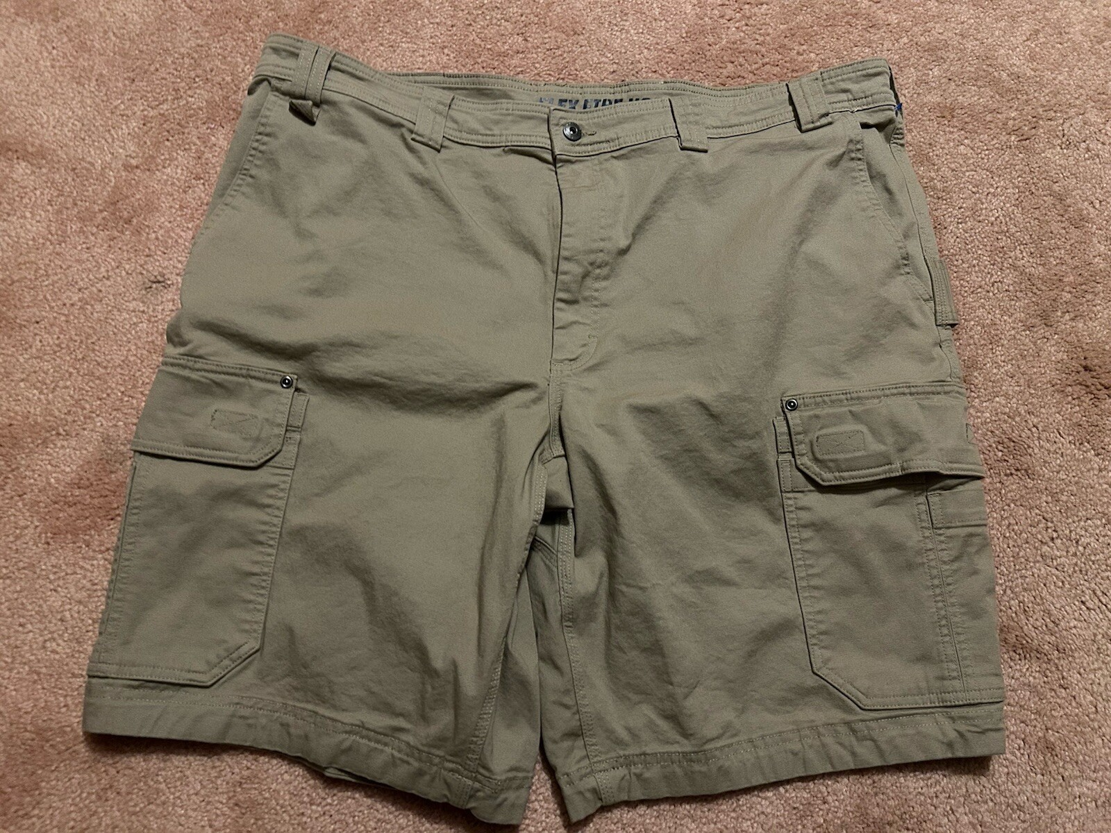 Duluth Trading Co Cargo Shorts Men's 44x11 Flex Fire Hose Relaxed Fit Pockets
