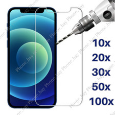 Lot Tempered Glass Screen Protector For iPhone 14 13 12 11 Pro Max XR XS X 8 7 6