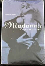 MADONNA - "RESCUE ME"  SIRE CASSETTE SINGLE FACTORY SEALED SHEP PETTIBONE MIX