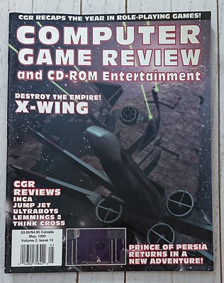 Computer Game Review and CD-ROM Entertainment Magazine Vol 2 Issue 10 May 1993