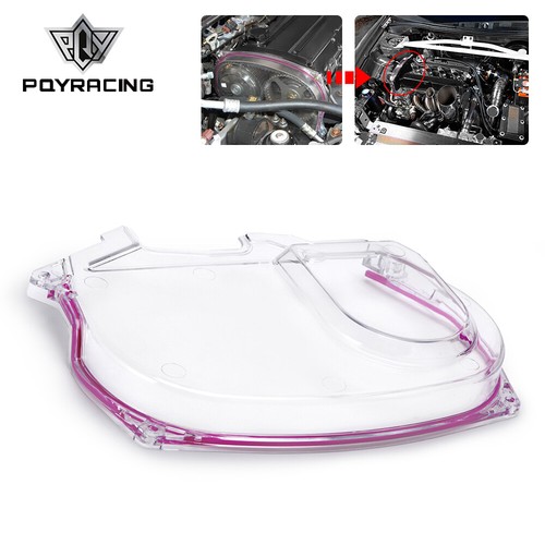 Clear Cam Timing Belt Cover For Mitsubishi Lancer Evolution EVO 9 IX