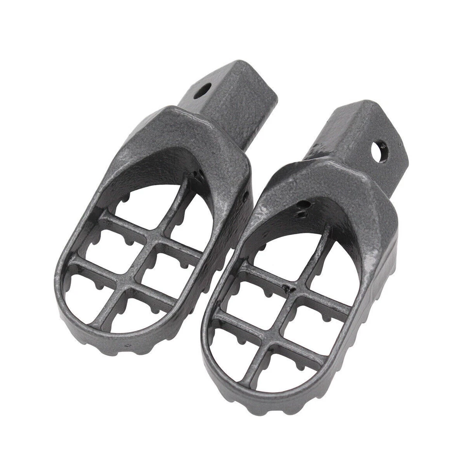 Clavijas de pie de metal de hierro de motocross MX para Yamaha PW50 PW80 TTR90 TW200 1981-2015 Foto 2 de 4