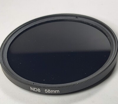 58mm ND8 ND 8 Lens filter 46 mm Neutral Density ND8X ND 8X DHD Digital E58 E-58