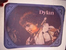 BOB DYLAN VINTAGE 1970's ROCK & ROLL IRON ON TRANSFER -NICE, B-14