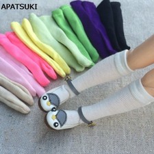 5pairs/lot Doll Stockings for 11.5" Dolls Middle Tube Sock For Blyth 1:6 Doll
