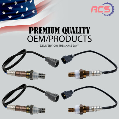 4PCS Upstream & Downstream Oxygen O2 Sensor OEM For Toyota 4Runner Lexus GX470