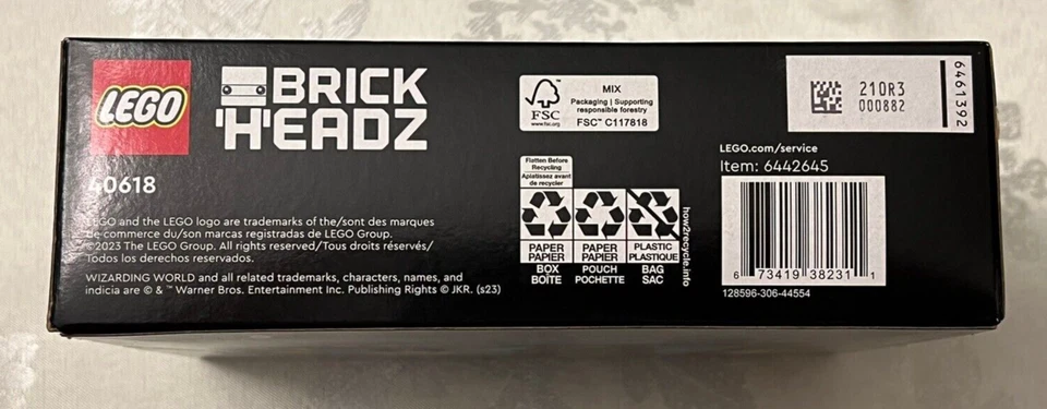 LEGO 40618 Kingsley Shacklebolt Nymphadora Tonks Brickheadz Wizarding World New - Image 4 of 4