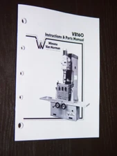 Winona Van Norman Model VB160 Manual