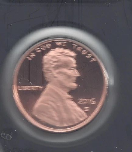 Photo of a 2016-S Lincoln Shield Cent Proof from an eBay listing that sold on Jul 16, 2026
