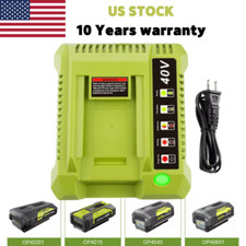 New for Ryobi OP406VNM 40V Lithium-Ion Rapid Battery Charger