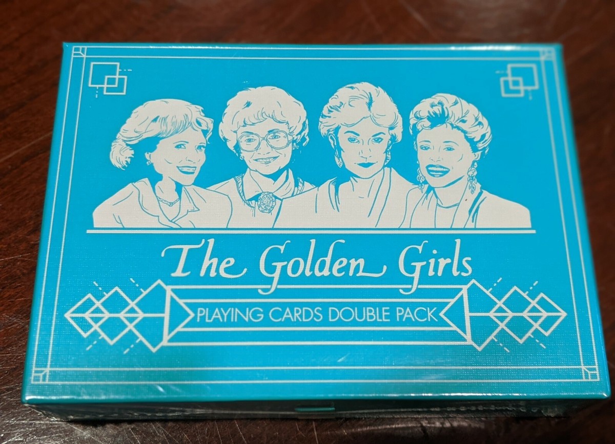 The Golden Girls-Playing Cards Double Pack by USAOpoloy- 