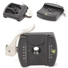 For Really Right Stuff RRS Quick Release Plate Aluminum Lever Release Clamp 55mm