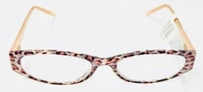 CORINNE McCORMACK CLEO LEOPARD READING GLASSES +1.50 - BRAND NEW WITH TAG 