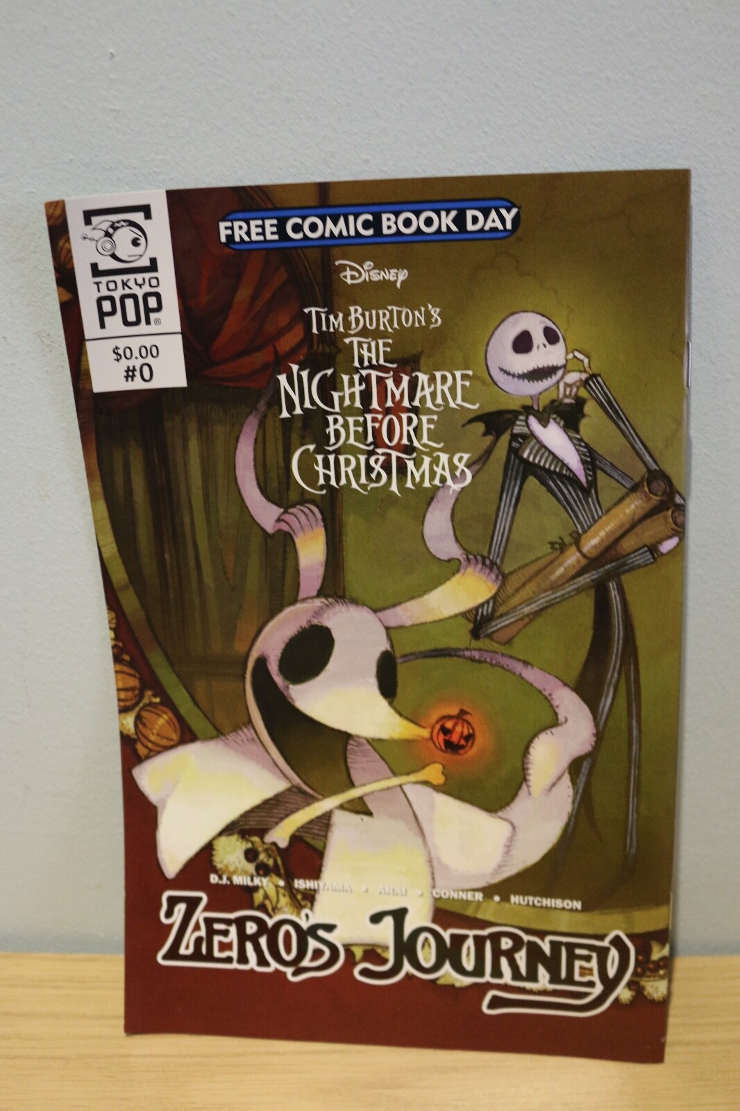 FCBD 2018 Tokyopop Disney The Nightmare Before Christmas Zero's Journey