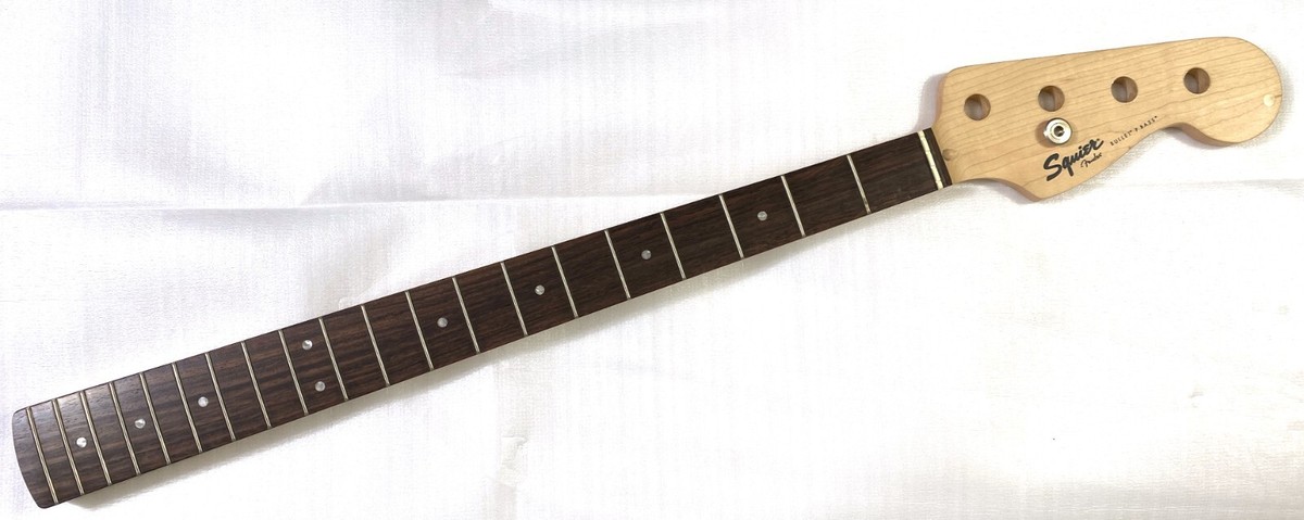Genuine Fender Squier Precision P Bass Neck MAPLE/ROSEWOOD