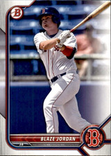 LOT OF 20 2022 BOWMAN DRAFT  BASE PROSPECT BD24 BLAZE JORDAN RED SOX