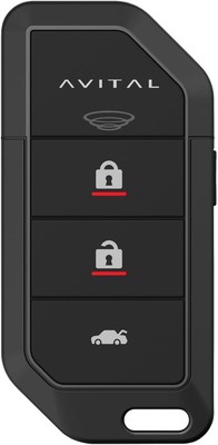 AVITAL 3103LX KEYLESS ENTRY 3 CHANNEL CAR ALARM SYSTEM SECURITY 2