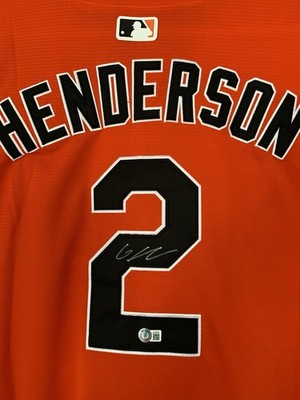 か*ろ様 【SALE】MLB ガナー・ヘンダーソン直筆サイン入りユニホームオリオ Gunnar Henderson Signed Autographed Baltimore Orioles Jersey with