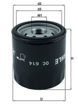 Oil Filter MAHLE Fits OPEL CHEVROLET DODGE ALFA ROMEO JEEP CHRYSLER B 650189
