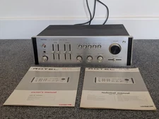 Vintage Rotel RA-810 Amplifier 1974 With 2 Manuals WATCH DEMO VIDEO