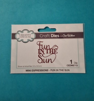 Creative Expressions Metal Die FUN IN THE SUN